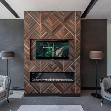 Wonderwall Studios Wooden Wall Panels available at Archideco Interior Gallery - archideco-interior.com