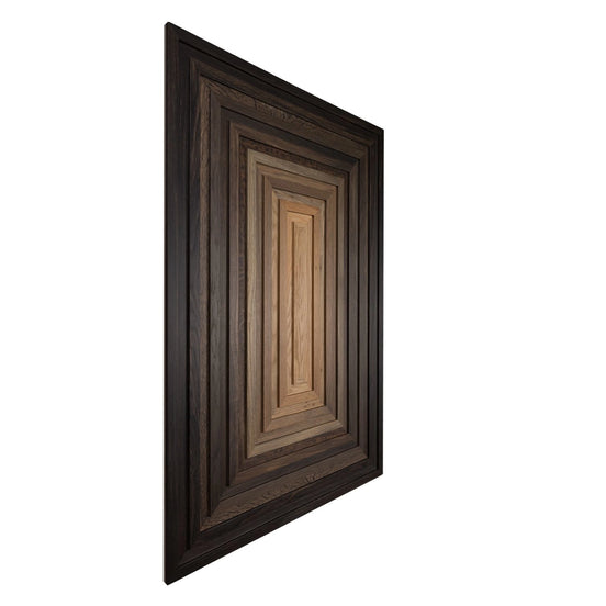 Wonderwall Studios Ledger Bog Oak Wall Panel