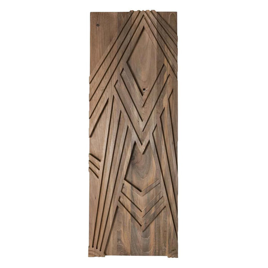 Wonderwall Studios Miles Teak Wood Wall Panel