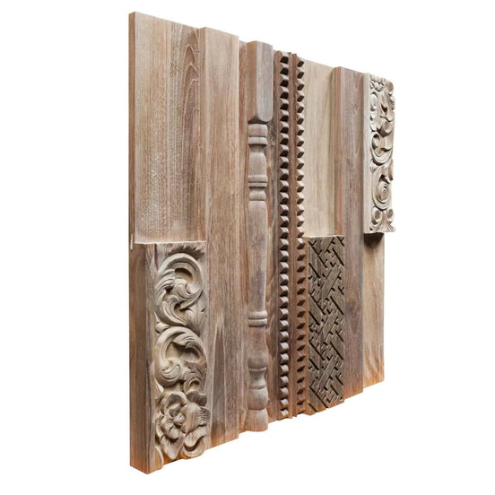 Wonderwall Studios Phoenix Reclaimed Teak Wall Panel