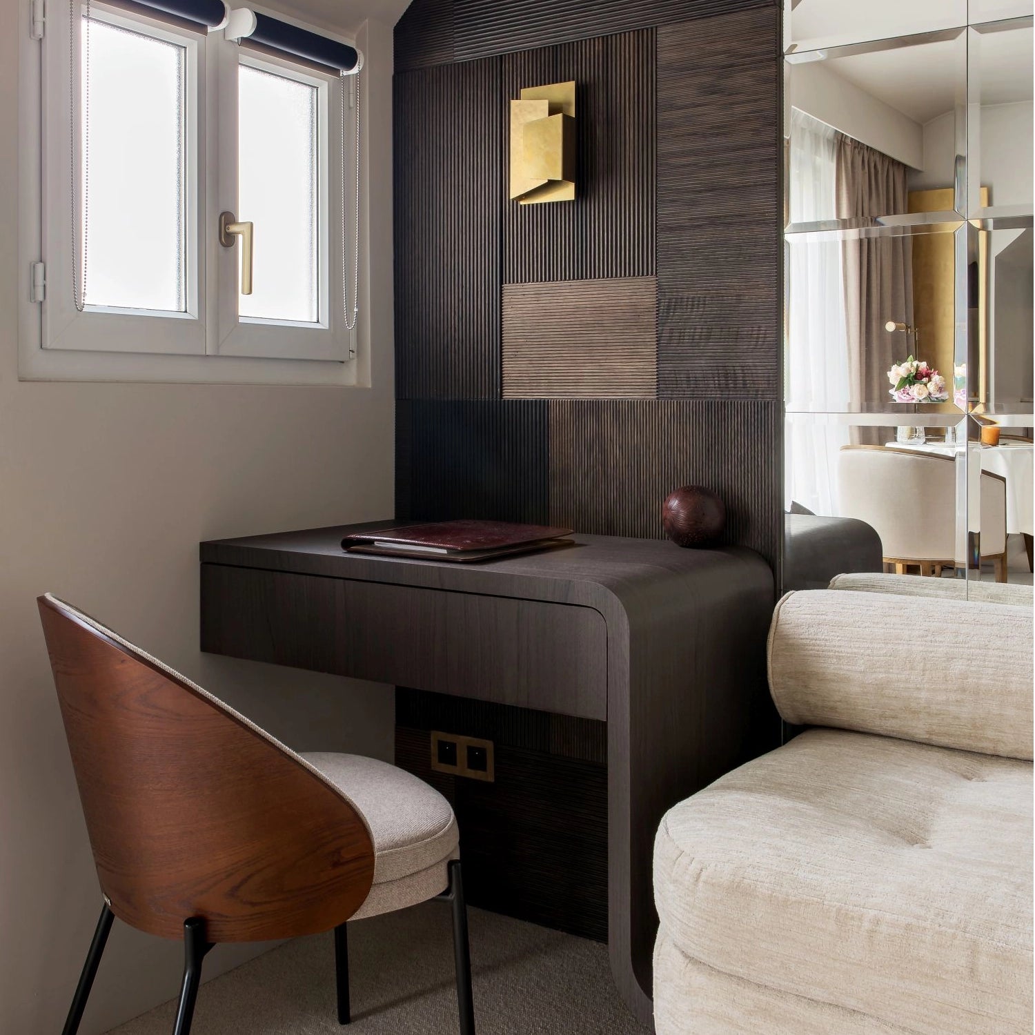 Wonderwall Studios Railings Bog Oak Wall Panel