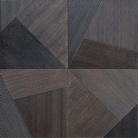 Wonderwall Studios Ridge Bog Oak Wall Panel