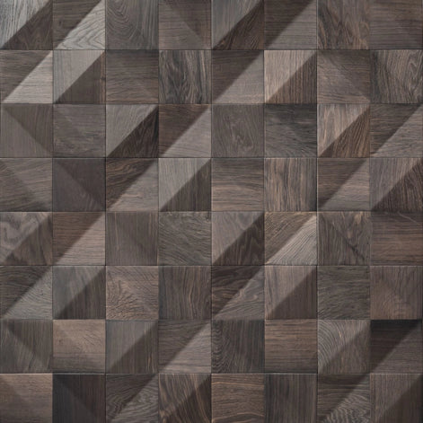 Wonderwall Studios Velvet Bog Oak Wall Panel