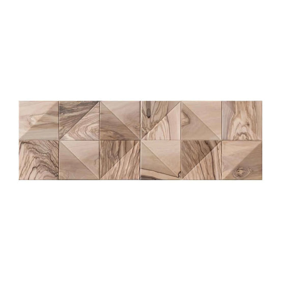 Wonderwall Studios Waves Olive Wood Wall Panel