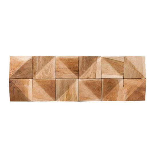 Wonderwall Studios Willow Teak Root Wall Panel