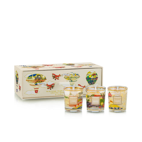 Trio travel candles Provence-Monaco-Cote d'Azur