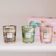 Trio travel candles Singapore-Athens-Paris