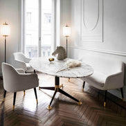 Bernadette dinner table by Dom Edizioni at Archideco Interior Gallery