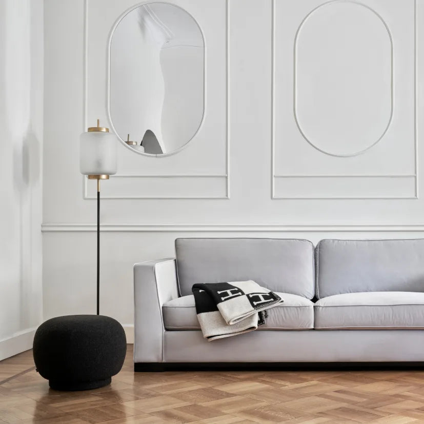 BOMBO round pouf