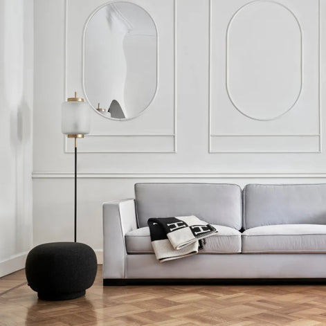 BOMBO round pouf