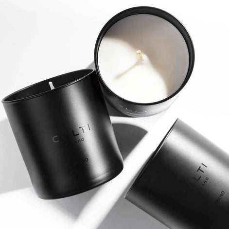 Black Ebano Scented Candle by Culti Milano
