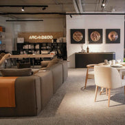 PORTOFINO Modular Sofa: Terminal unit with SX armrest by Dom Edizioni at Archideco Interior Gallery