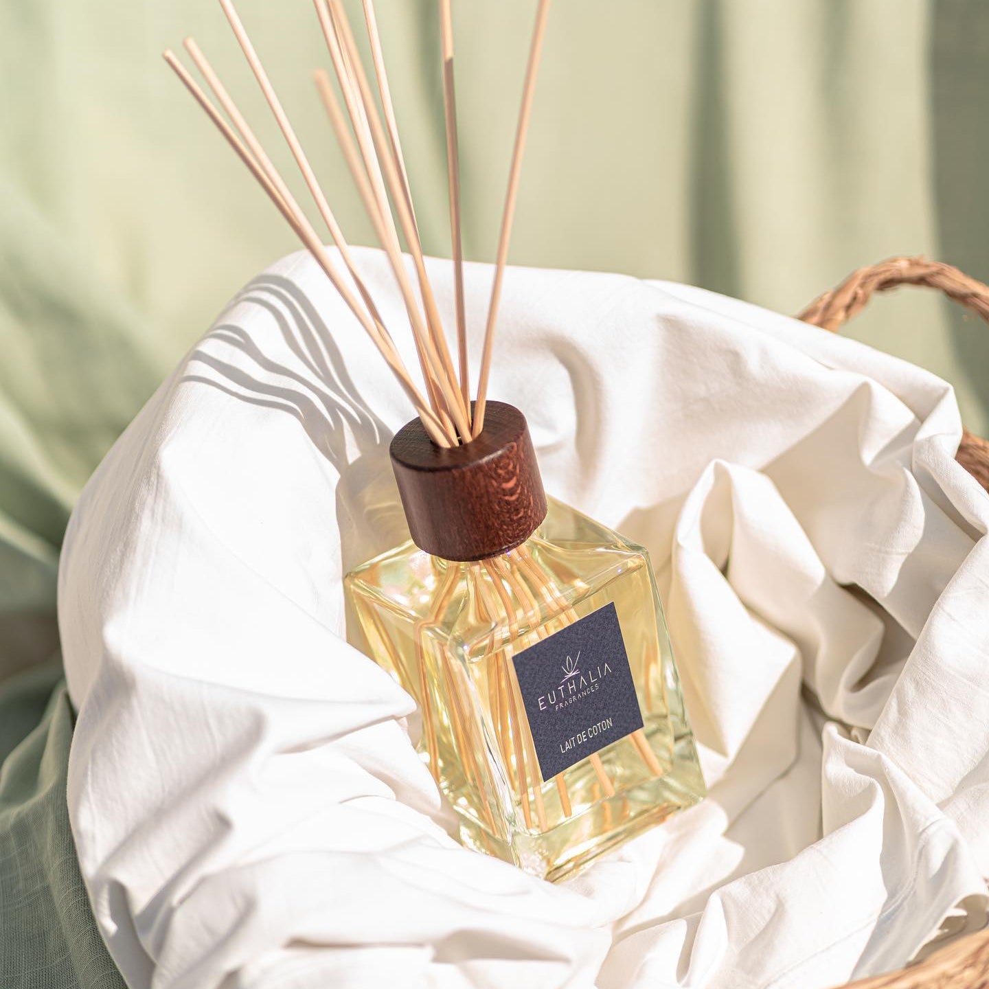 LAIT DE COTON Reed Diffuser by Euthalia at Archideco Interior Gallery