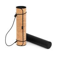 Exercise mat with bolster pillow