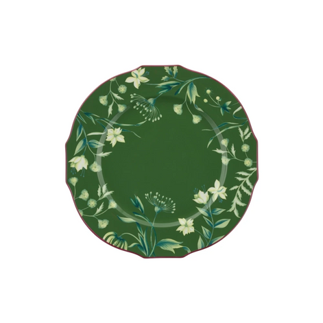 Florenza Acanto Green Charger Plate by Ginori 1735