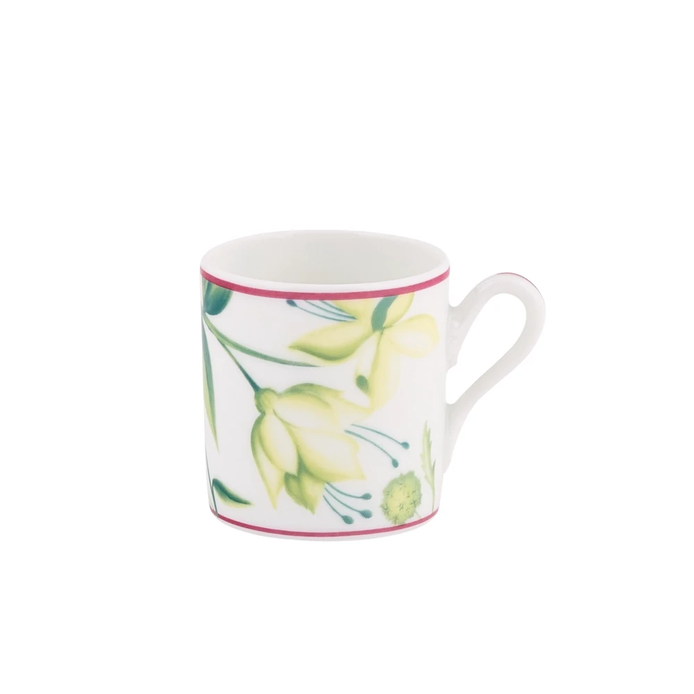 Florenza Acanto Green Espresso Cup by Ginori 1735
