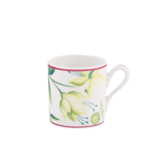 Florenza Acanto Green Espresso Cup by Ginori 1735