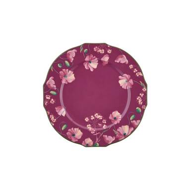 Florenza Malva Pink Charger Plate by Ginori 1735