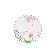 Florenza Malva Pink Flat Dinner Plate by Ginori 1735