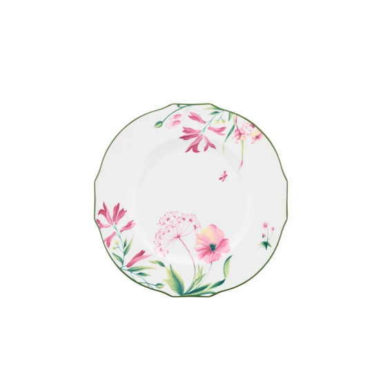 Florenza Malva Pink Flat Dinner Plate by Ginori 1735