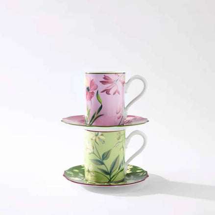 Florenza Malva Pink Mug by Ginori 1735