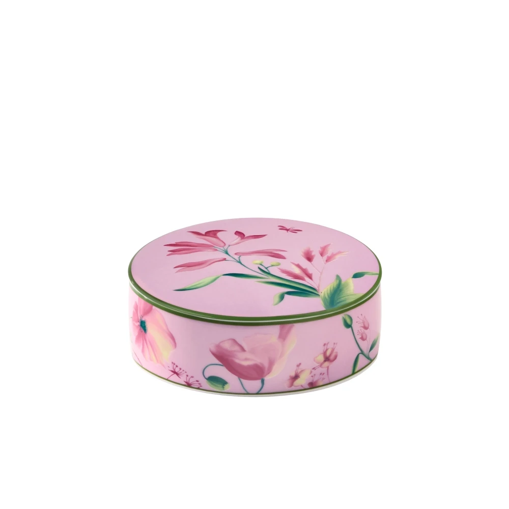 Florenza Malva Pink Trinket Box by Ginori 1735
