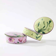 Florenza Malva Pink Trinket Box by Ginori 1735