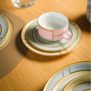 DIVA Celeste Flat Plate by Ginori 1735
