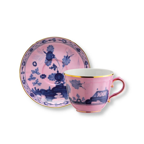 Oriente Italiano Azalea Coffee Cup by Ginori 1735