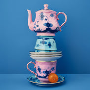 Oriente Italiano Azalea Milk Pitcher by Ginori 1735