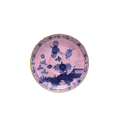 Oriente Italiano Azalea Coffee Saucer by Ginori 1735