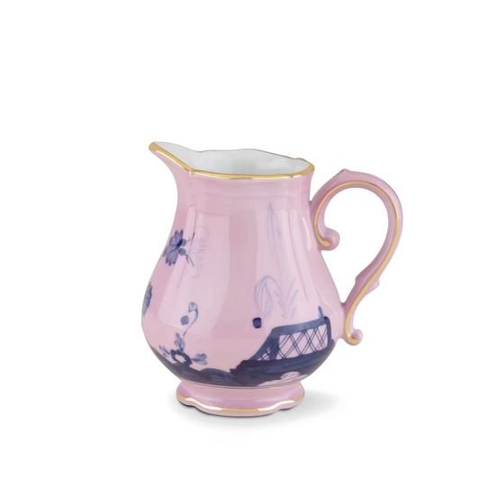 Oriente Italiano Azalea Milk Pitcher by Ginori 1735
