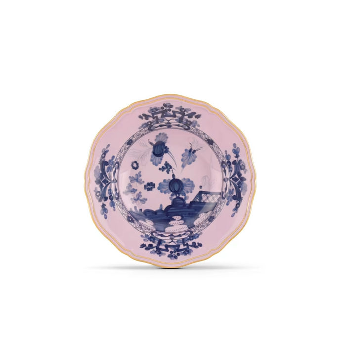 Oriente Italiano Azalea Soup Plate by Ginori 1735