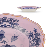 Oriente Italiano Azalea Soup Plate by Ginori 1735