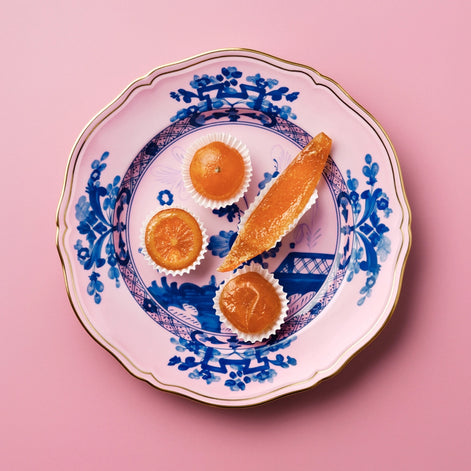 Oriente Italiano Azalea Soup Plate by Ginori 1735