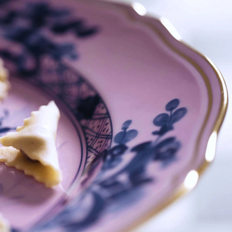 Oriente Italiano Azalea Soup Plate by Ginori 1735