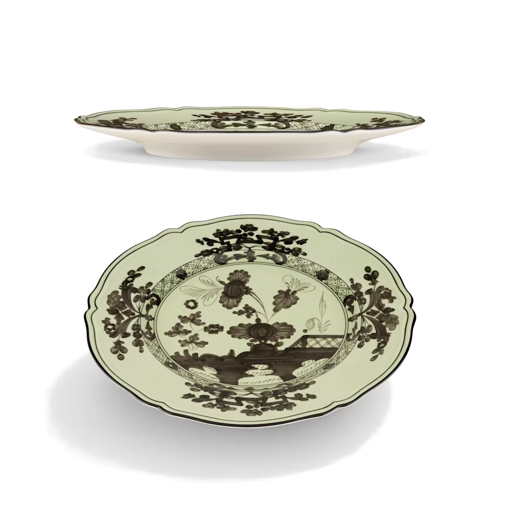Oriente Italiano Bario Charger Plate by Ginori 1735