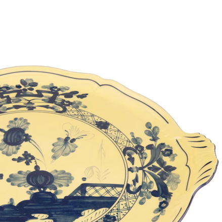 Oriente Italiano Citrino Cake Plate by Ginori 1735
