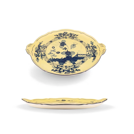 Oriente Italiano Citrino Cake Plate by Ginori 1735