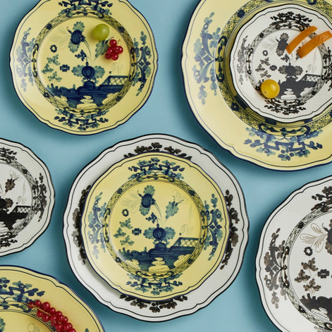 Oriente Italiano Citrino Cake Plate by Ginori 1735