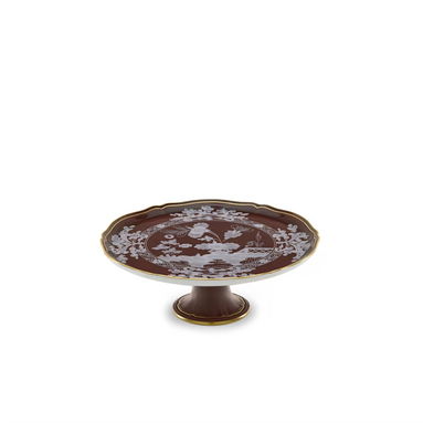 Oriente Italiano Castagna Cake Stand by Ginori 1735
