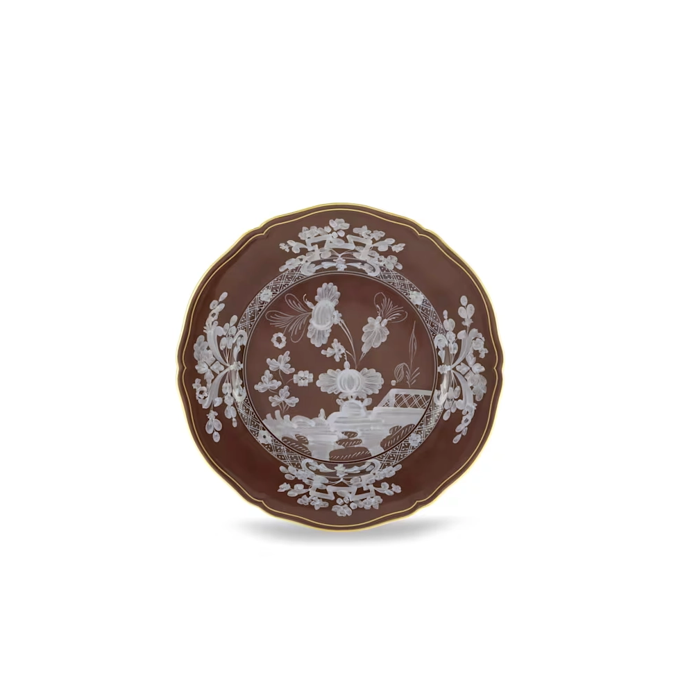 Oriente Italiano Castagna Charger Plate by Ginori 1735