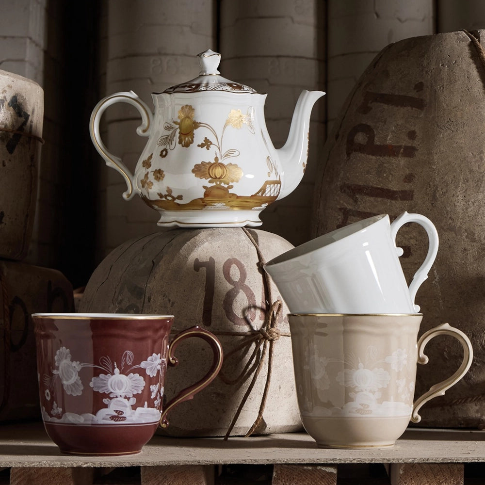Oriente Italiano Castagna Mug by Ginori 1735