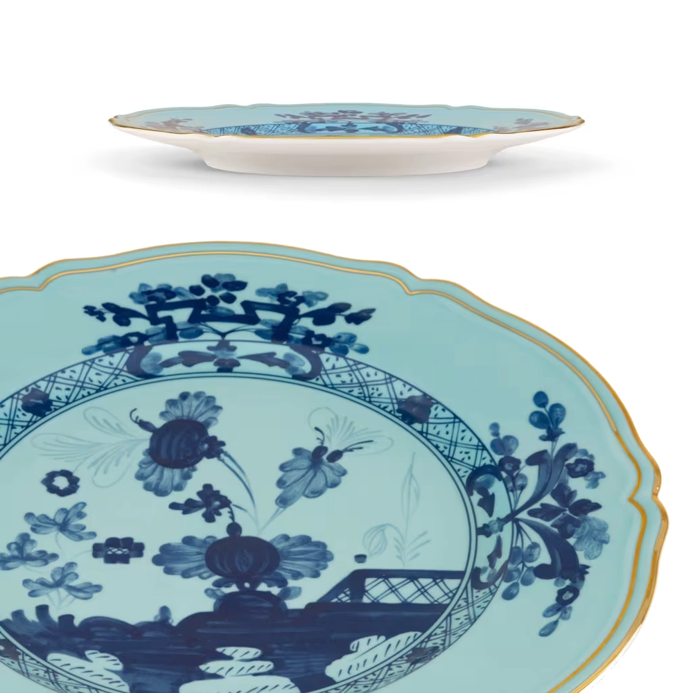 Oriente Italiano Iris Charger Plate by Ginori 1735