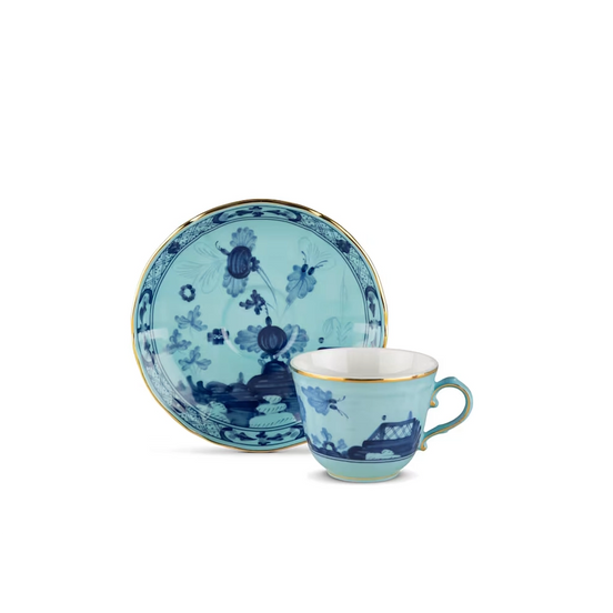 Oriente Italiano Iris Coffee Sauser by Ginori 1735