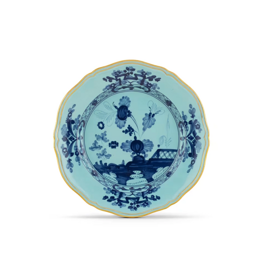 Oriente Italiano Iris Flat Dinner Plate by Ginori 1735