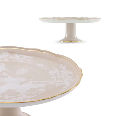 Oriente Italiano Meringa Cake Stand by Ginori 1735
