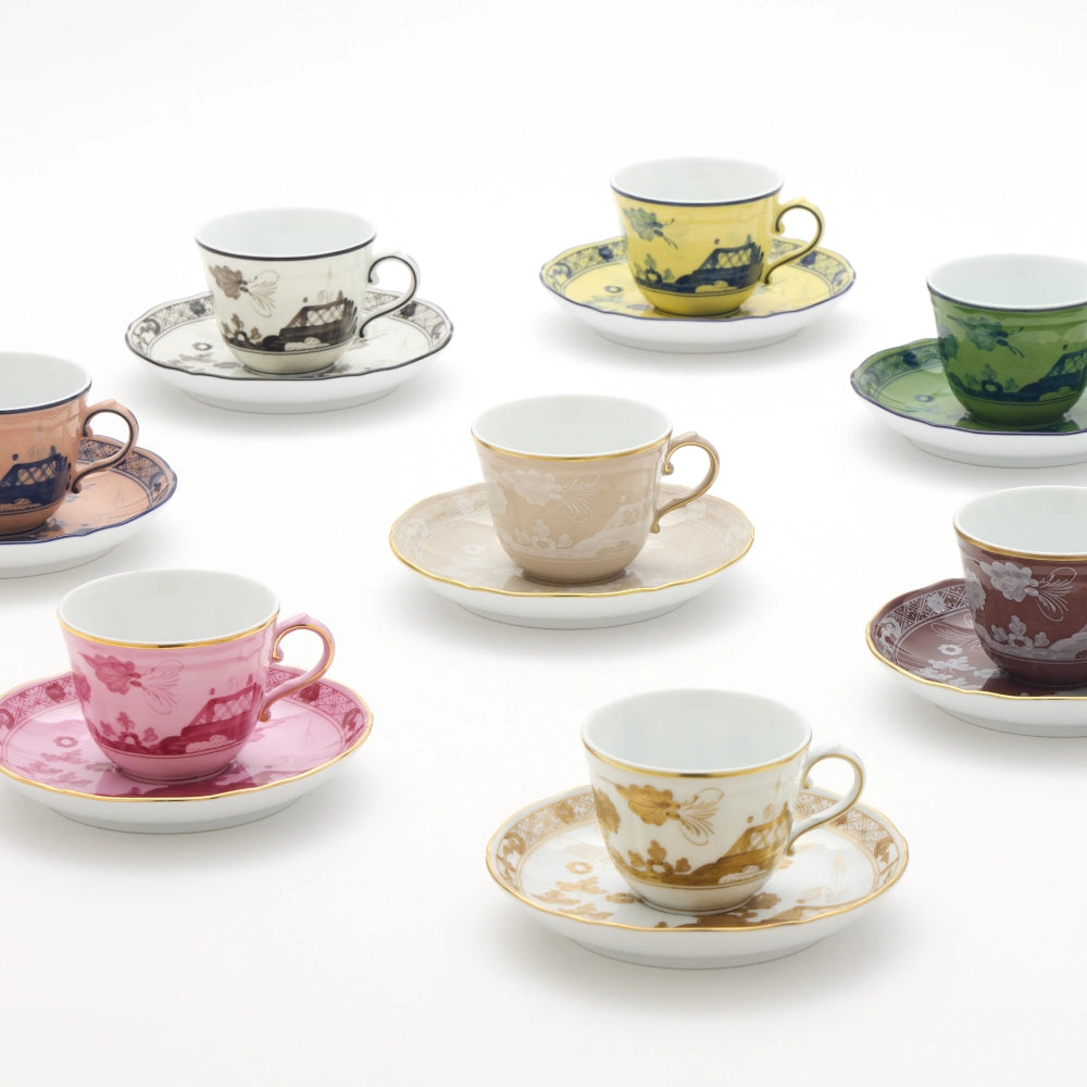 Oriente Italiano Meringa Coffee Sauser by Ginori 1735
