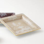 Oriente Italiano Meringa Large Square Change Tray by Ginori 1735