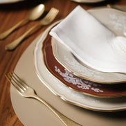 Oriente Italiano Meringa Charger Plate by Ginori 1735